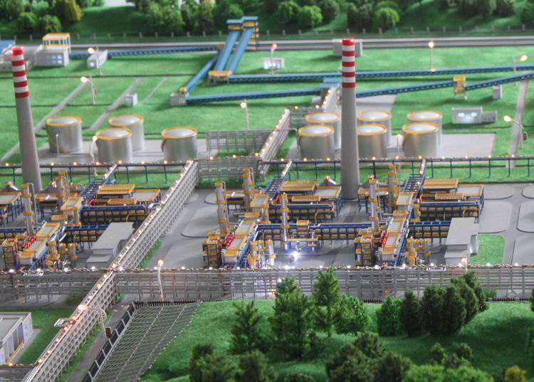 漾濞石化区模型