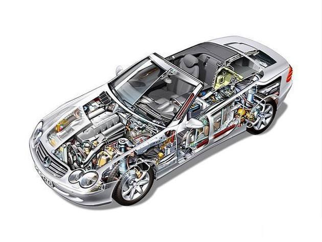 漾濞透明车模型