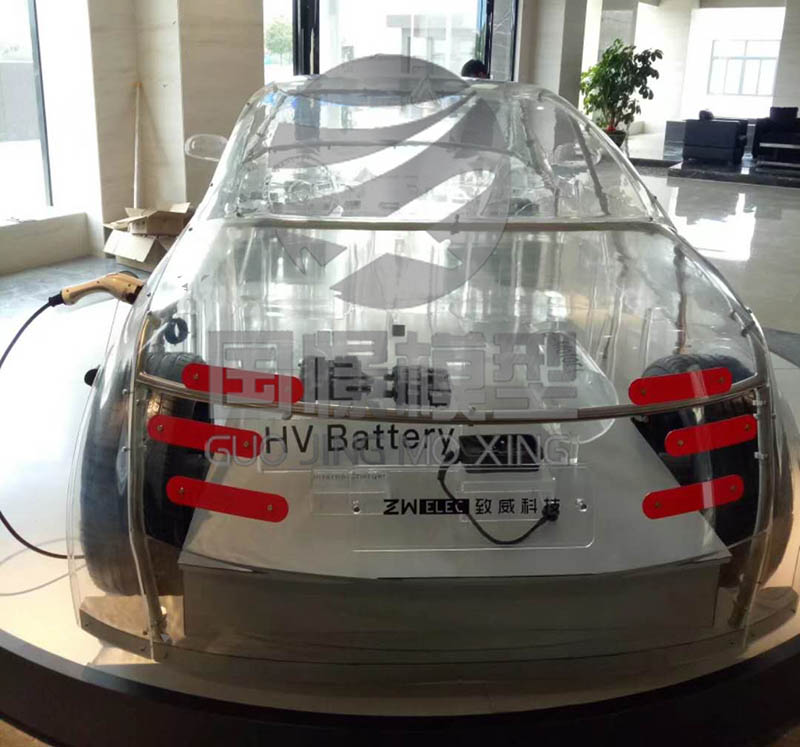 漾濞透明车模型