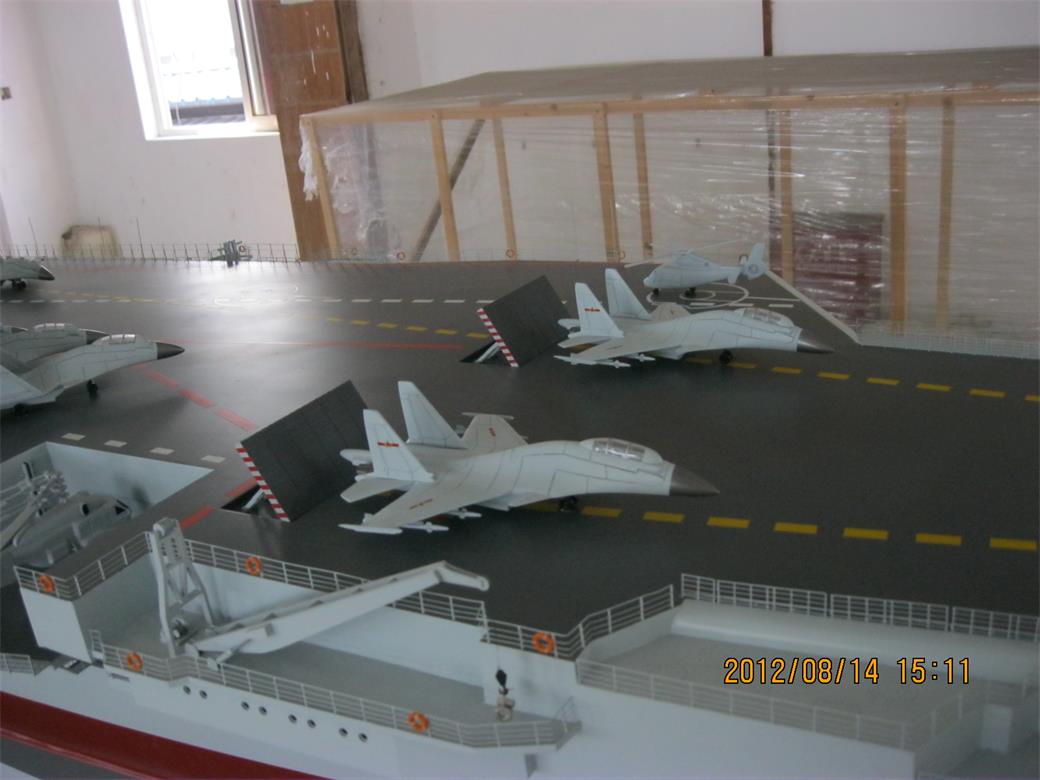 漾濞辽宁舰模型